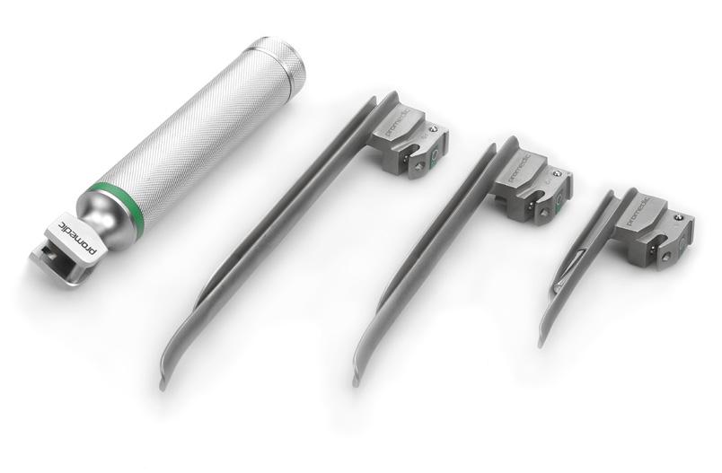 in sets of 3, 4, 5 blades CLARMAC Order Code: Product No: 6640055 CLARMIL Order Code: Product No: 66400625 FLARMAC/FLARMIL FIBER OPTIC LARYNGOSCOPE SET MACINTOSH/MILLER Within