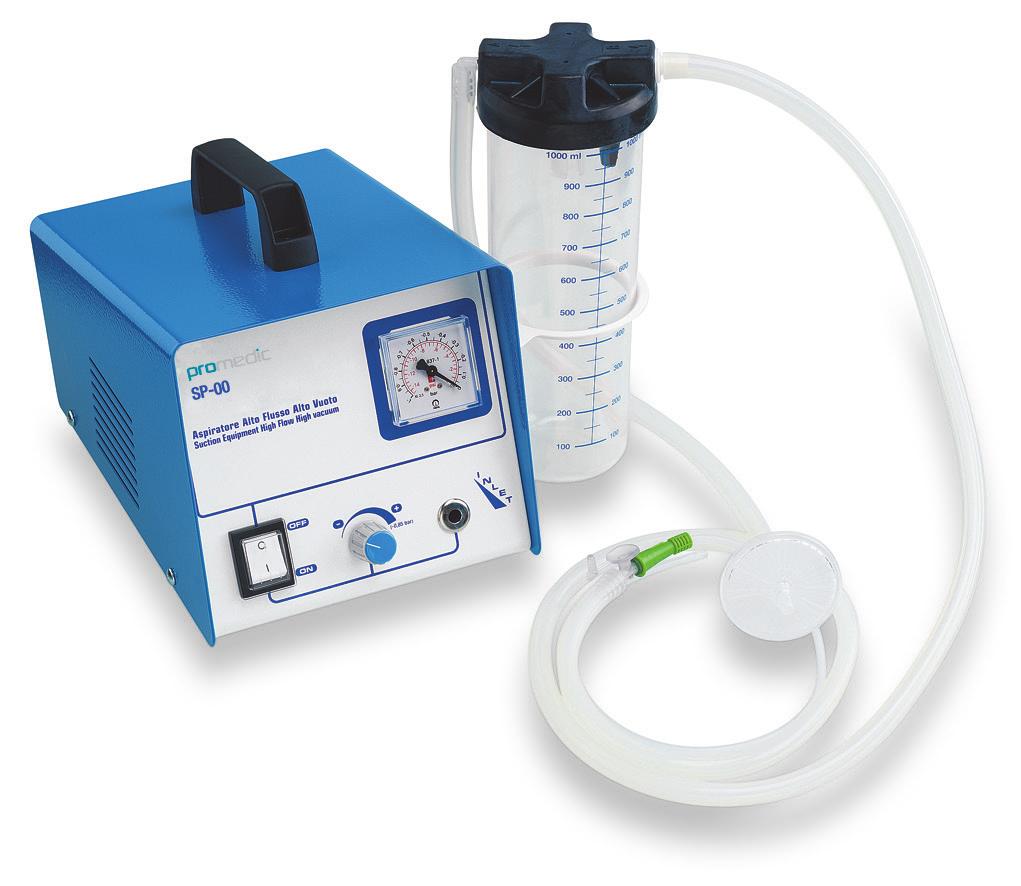 Suction Unit SP-00 SUCTION UNIT - PORTABLE/1 LITER Suitable for emergency service and clinical usage Maintenance free