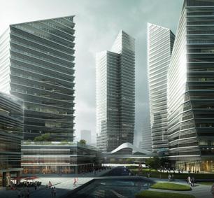 China Office completed an awardwinning urban design competition for a new urban sub-centre in Suzhou New District, proposing