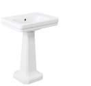 8790.00.1.60 Basin and pedestal, 1TH 590mm x 450mm 1.8790.02.1.60 Basin and pedestal, 1TH 690mm x 540mm 1.