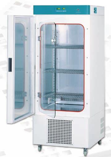 Low Temp. (Forced Convection) Performance Temperature range from 0 C to 60 C. - Silent cooling system reduces water evaporation within the chamber.