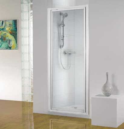 Size: 760 x 760 x 1850mm 216991 Pivot Door with White Frame 760mm 223108 Shower Tray 760 x 760mm 216994 Pivot