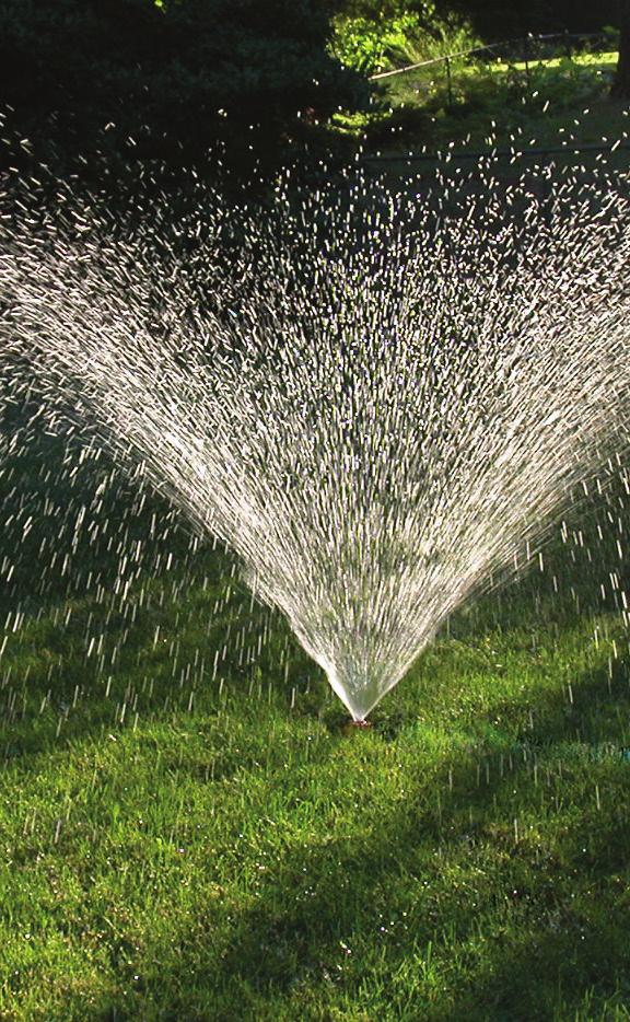 If water puddles, stop watering a while and then restart, so the water has time to soak in Water in the early morning or evening if you water at mid-day, some of the water just evaporates Use