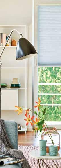 DUETTE blinds will give privacy and also protect your furniture from harmful UV light.