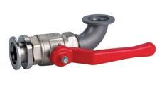 connection DN 25 Micro aeration valve Order number 125932 with hose coupling and angle pipe with