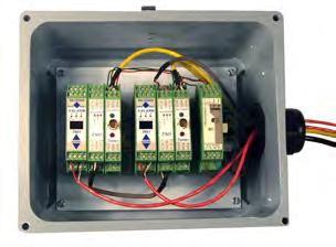 interiors for easy wiring Models available for every application Termination boxes Single,