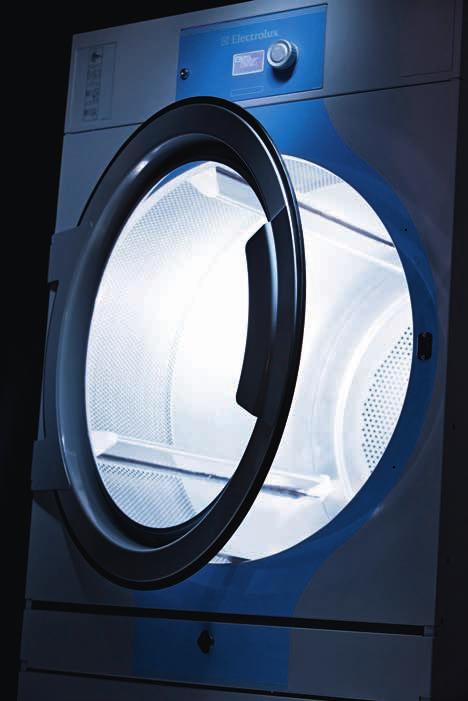 Drum Speed Control Shortens drying times Reduces energy consumption Controls free fall of garments in air flow Unique from Electrolux Control the mechanical action when you have delicate garments.