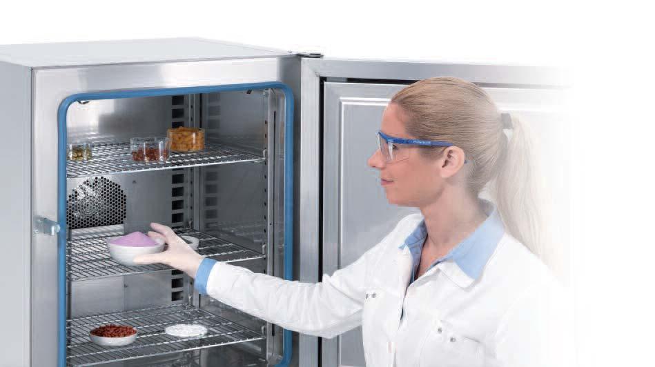 (model 100) enhanced safety Additional security features provide peace of mind for precious samples Auto-dry function deactivates oven when the samples are dry, saving energy (Note: An optional
