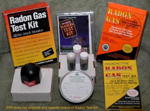 2.2 Provide buyer 2 Radon test kits Zone 1