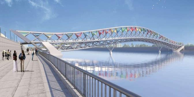 Q7. Scalability of the proposal (500 words) Foot Over Bridge (Pedestrian Bridge) The Foot Over Bridge is proposed between Ellis Bridge and Sardar Bridge on River Sabarmati at a tender amount of Rs.