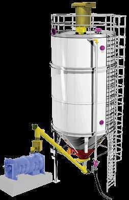 Screw Feeder is designed to accurately feed lime from a storage silo into a micro-batch feeder or directly into a lime dissolver or a sludge