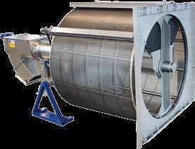 screen - Solids removal capacity up to 15 m3/h Internally Fed Rotating Drum Screens RTV RTV