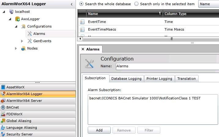 enable automatic polling in AlarmWorX64 Viewer s configuration dialog: via the Behavior tab, click the checkbox and fill in the input field Automatically update Historical data after.
