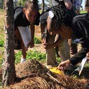 uses nature as a classroom and playground to foster ecological understanding and connect youth to