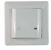 Heatcom thermostats with double pole breaker and IP 21 Approved for installation in bathrooms and wet rooms.