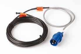 m such as for snow melting or as a heating cable on poorly insulated surfaces. The cable is not intended for laying in warm asphalt.