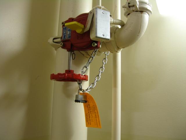 When working on or near fire suppression systems, be sure to know