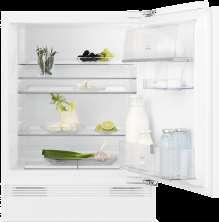 Fridgefreezers Undercounter ERY 1401 AOW A+ class energy efficiency Total capacity 140 litri Classe climatica