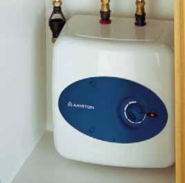 Anti-corrosion systems Thermostat All Ariston water heaters are equipped with quality thermostats, which guarantee high performance and safety.