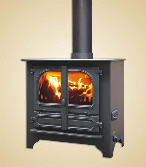 DUNSLEY HIGHLANDER-8 and 10 with Central Heating Boiler The Highlander-8 and 10 is fitted with a fully integral boiler for central heating and domestic hot water as well as providing heat into the
