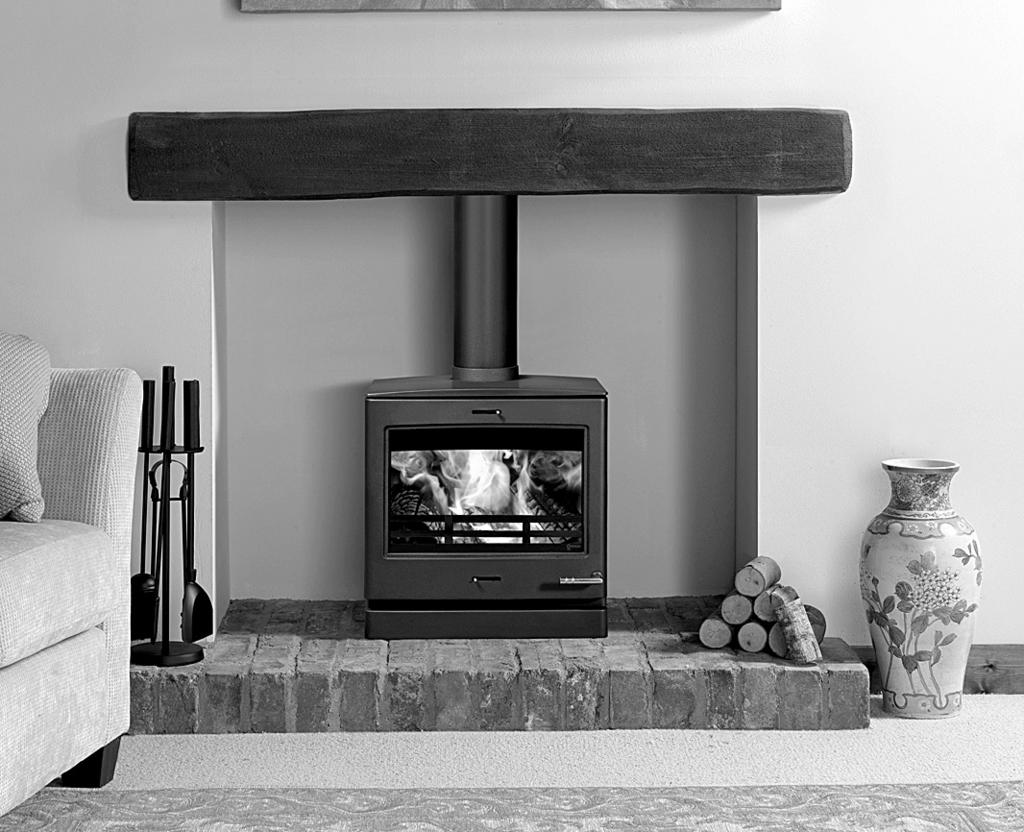 Yeoman CL High Output Boiler Stove YM-CL8HB Instructions for Use, Installation and Servicing For use in GB & IE (Great Britain and Republic of Ireland).