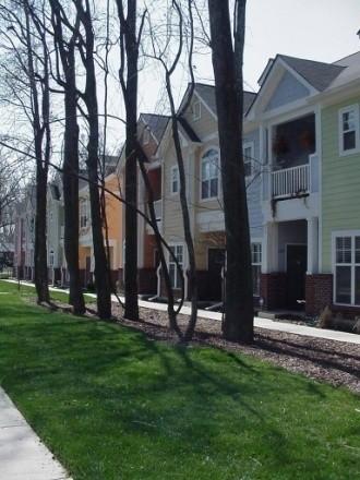 neighborhoods Higher density housing accommodated