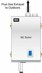 WARNING Venting, condensate drainage, and combustion air systems for all IBC boilers must be installed in compliance with all applicable codes and the instructions of their respective Installation