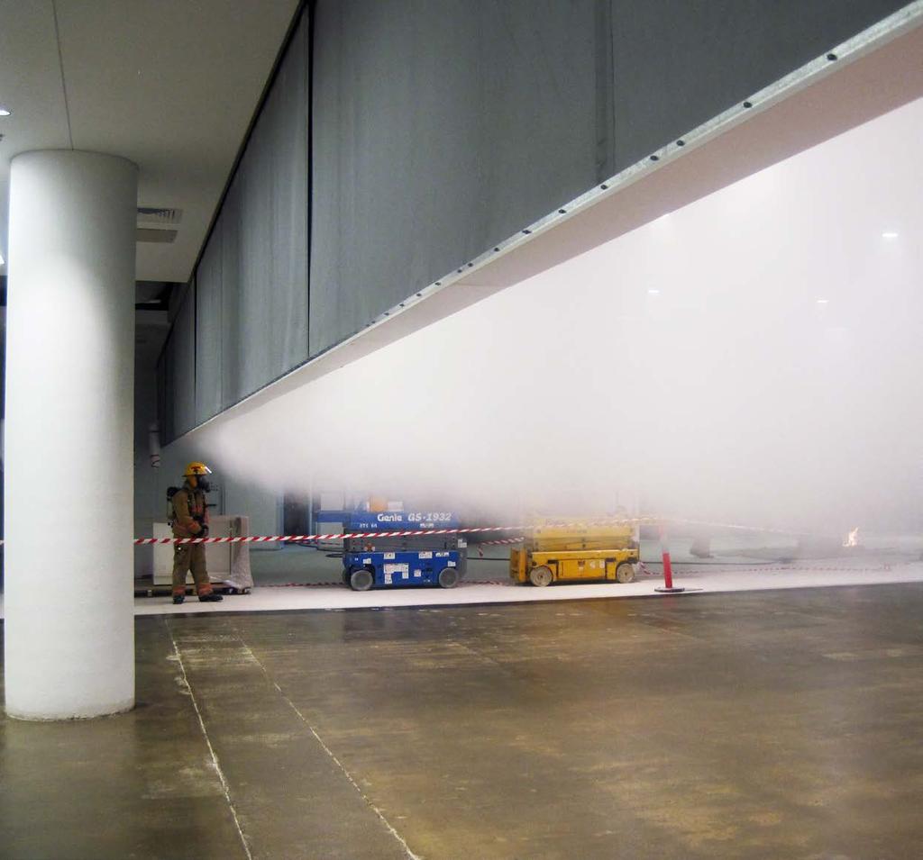 SMOKESTOP SMOKESTOP DH60 ATRIA: Mitigate the lateral spread of smoke to multiple floors Smoke curtains are used to control and the spread of smoke in the event of a fire.