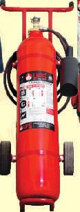 They may be used indoors where winds and drafts do not affect discharge. Simple operation and maintenance. The ring pin and visual seal help prevent unwanted discharge of the extinguisher.
