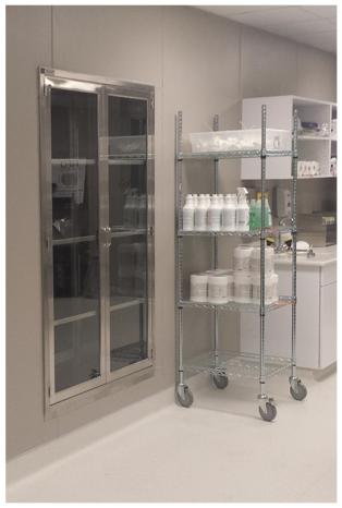 healthcare division CONTINENTAL METAL PRODUCTS Stainless Steel Healthcare Equipment Meeting the Demands of the OR Proudly Made in the USA for over 70 years Stainless Steel Pass-Through Cabinets