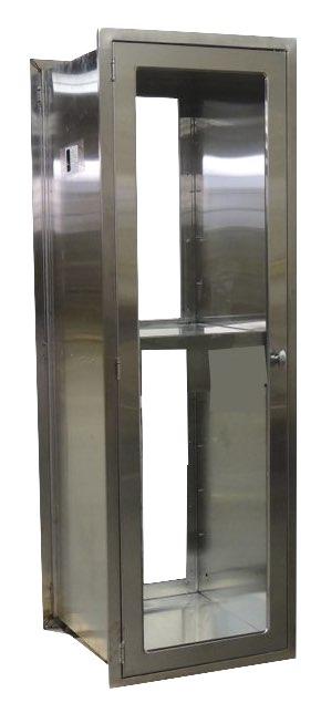 either door from moving when the opposing door is opened. This ensures that the interlocked door cannot be forced open.