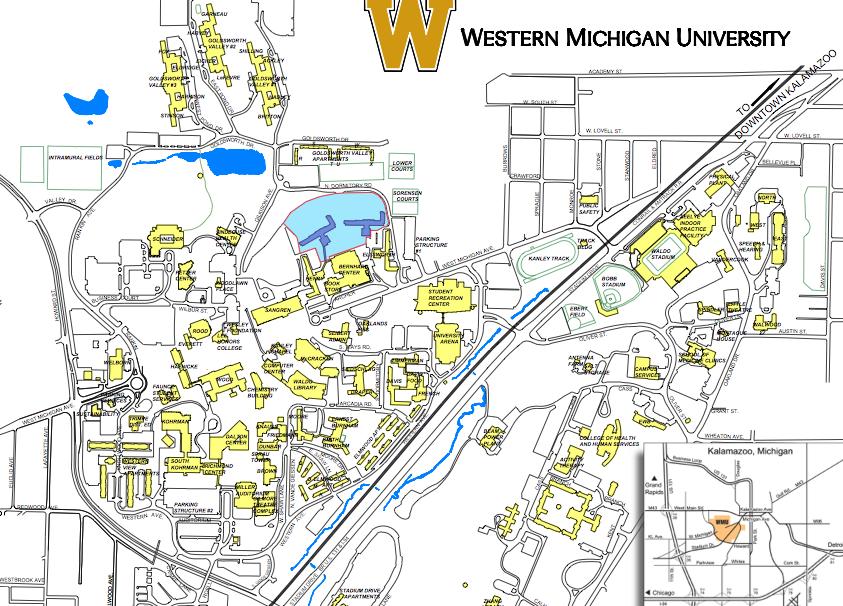 Appendix C: Campus Map with Receptacle Location A red x indicates the locations