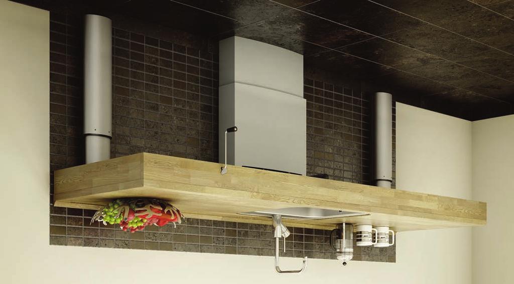Being able to adjust the height of worktops and wall cupboards is a great help for most people.