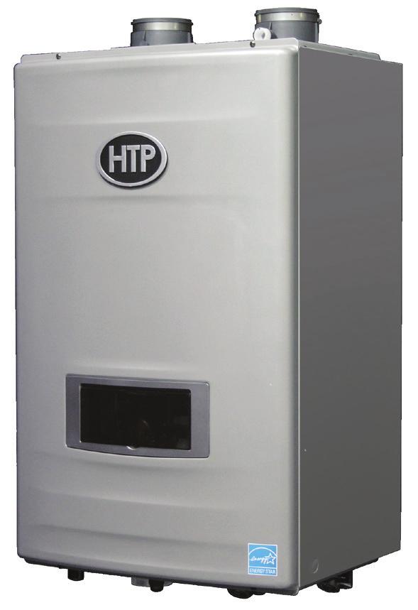 tankless require expensive large pumps) Cascade up to 16 units providing system redundancy plus large turndown: up to 160 to 1 Endless hot water - advanced