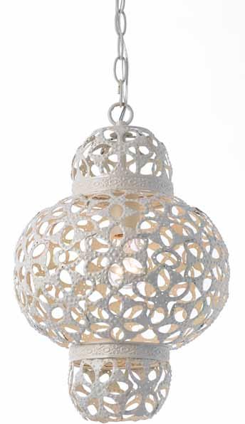 Casablanca A Moroccan inspired twist, the Casablanca table lamp features a laser cut shade in an