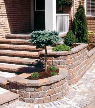 Wall Coping Complete the look of your garden or retaining wall with wall coping.