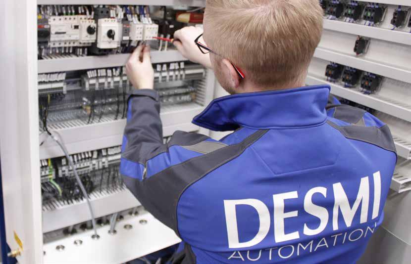 DESMI Automation DESMI Automation offers a wide range of automation solutions developed for the industrial segment.