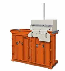 ORWAK MULTI ONE MACHINE, MANY TYPES OF WASTE ORWAK MULTI is a range of top-loaded multi-chamber balers designed to facilitate sorting and compacting different
