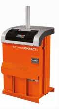 ORWAK COMPACT 3110 The small but tough and versatile baler is ideal for both cardboard and plastic.