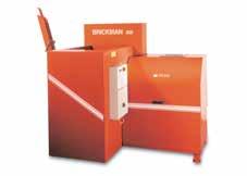 Fully automated Brickman briquette presses turn large amounts of waste into small briquettes for recycling.