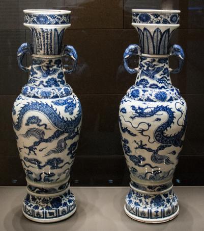 THE DAVID VASES Culture: Yuan Dynasty Date: c.