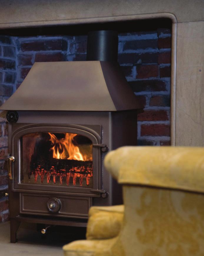 Simple wood stoves The basic wood stove produces heat in two ways: by radiation from its hot surfaces and by convection from air drawn in around the stove casing which is discharged from slots on top