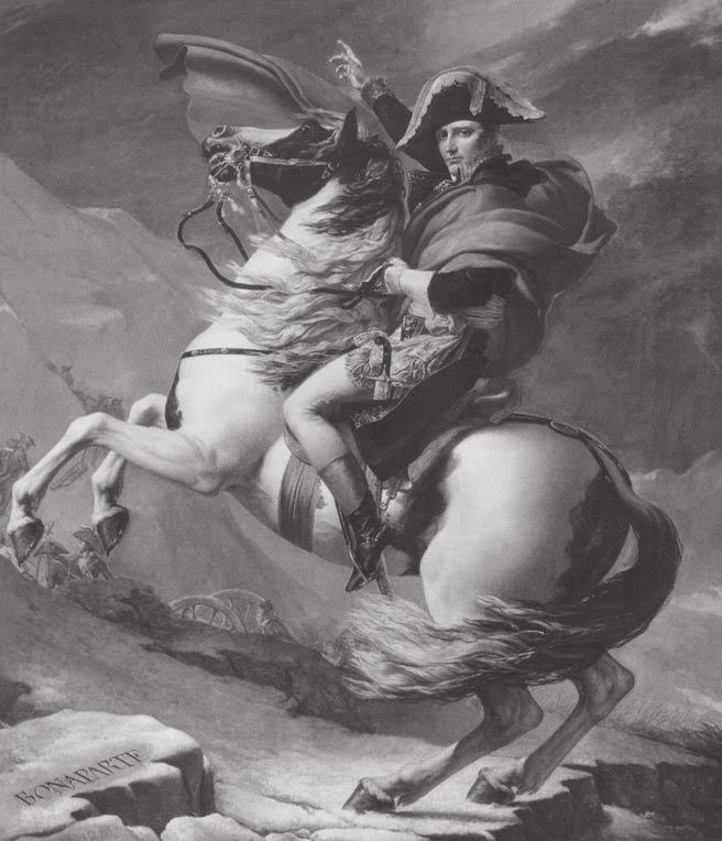 Napoleonas Bonapartas ant žirgo teritorijos. Lenkijoje jis sukūrė Varšuvos kunigaikštystę, o jos marionetiniu valdovu paskyrė Saksonijos Augustą I.