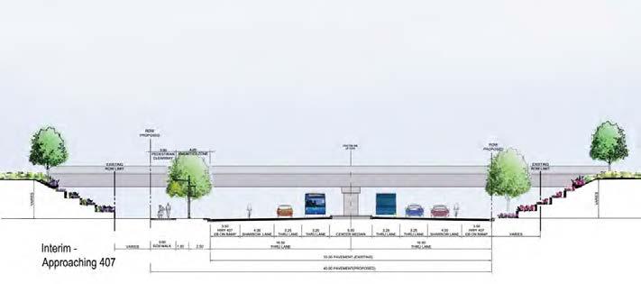 4. Pre-Subway Plan 4.1.4.3 Highway 407 ETR Approach Cross Section Phase 3 Report