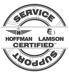 systems. Protect your investment. Maintain performance. Improve reliability. Hoffman & Lamson Certified Service and Support.
