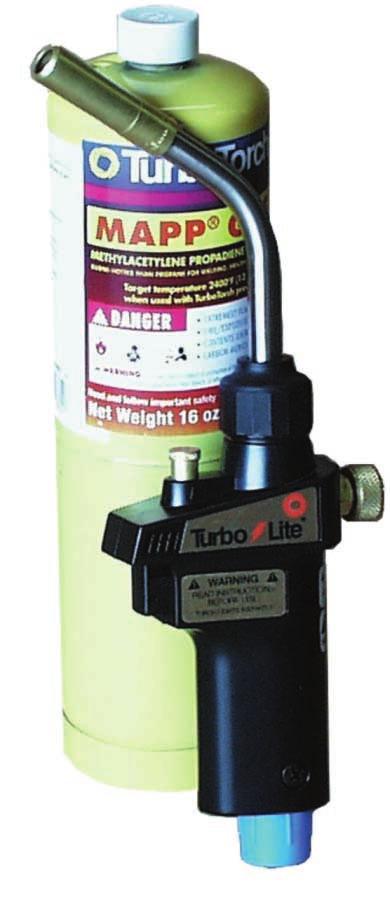 HAND TORCH Best suited for repairing an air conditioning For soft soldering and brazing of copper, brass, bronze and aluminium Compact Instant start-up Ignition by secured trigger Art.-Nr.