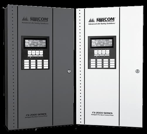 INTELLIGENT FIRE ALARM CONTROL PANEL FX-2000 SERIES Description Mircom s FX-2000 Series Intelligent Analog Fire Alarm Control Panel is designed to provide maximum flexibility of analog system