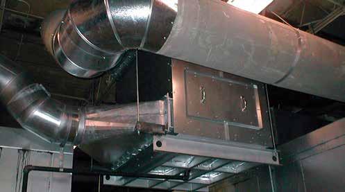 Fan Manufacturer Saves Energy and Increases Production with Heat Exchanger During a thorough survey of a fan manufacturer's production facility, an opportunity was discovered to reclaim 350 F air