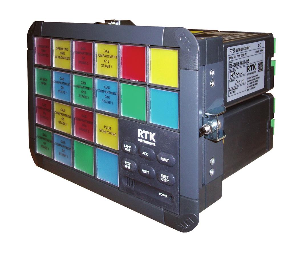 Technical data MTL process alarm equipment EPS rev 8 Programmable alarm annunciator Modular construction from 1 to 256 alarm channels Multi-redundant design so there is no single point of failure