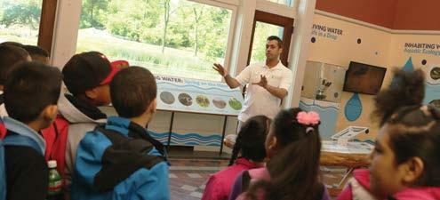 Discovery teaches park visitors, families, adults, students,
